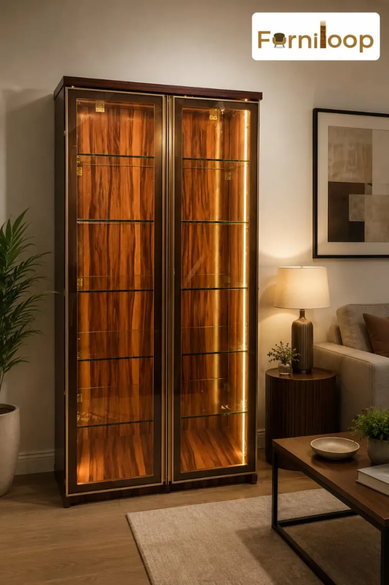 Bookcase 66" (Full Glass)